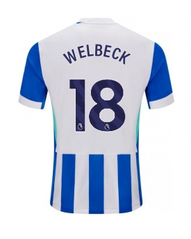 Billige Fotballdrakt Brighton Danny Welbeck #18 Replika Hjemmedrakt 2025-26 Kortermet Billige Fotballdrakt Brighton Danny Welbeck #18 Replika Hjemmedrakt 2025-26 Kortermet